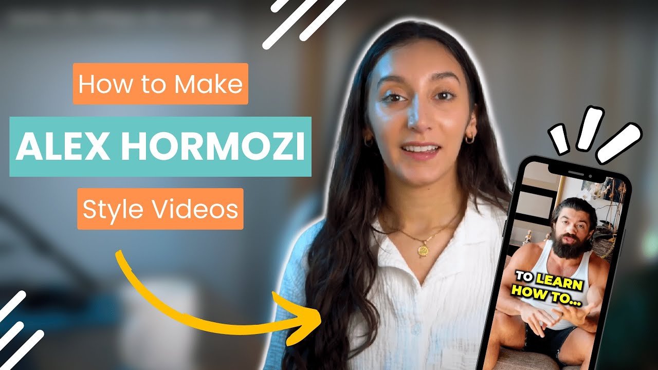 How to Make ALEX HORMOZI Style Videos | TUTORIAL | #entrepreneur #entrepreneurlife #alexhormozi